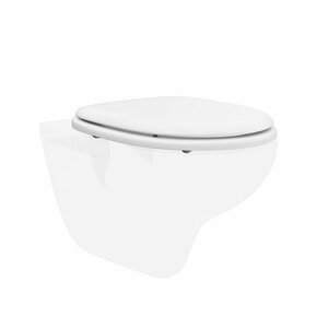 Изображение товара Сиденье для унитаза Kerama Marazzi Pro, XPRO.B.seat.02WHT, быстросъёмное с микролифтом, белый