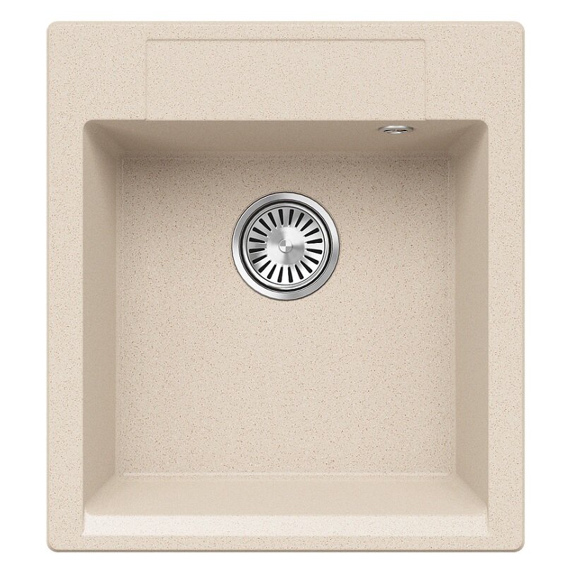 Изображение товара Кухонная мойка Polygran Argo-460 №331 854666 из искусственного камня бежевый 46 см