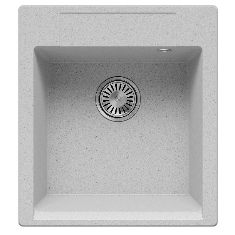 Изображение товара Кухонная мойка Polygran Argo-460 №314 46 см светло-серый искусственный камень