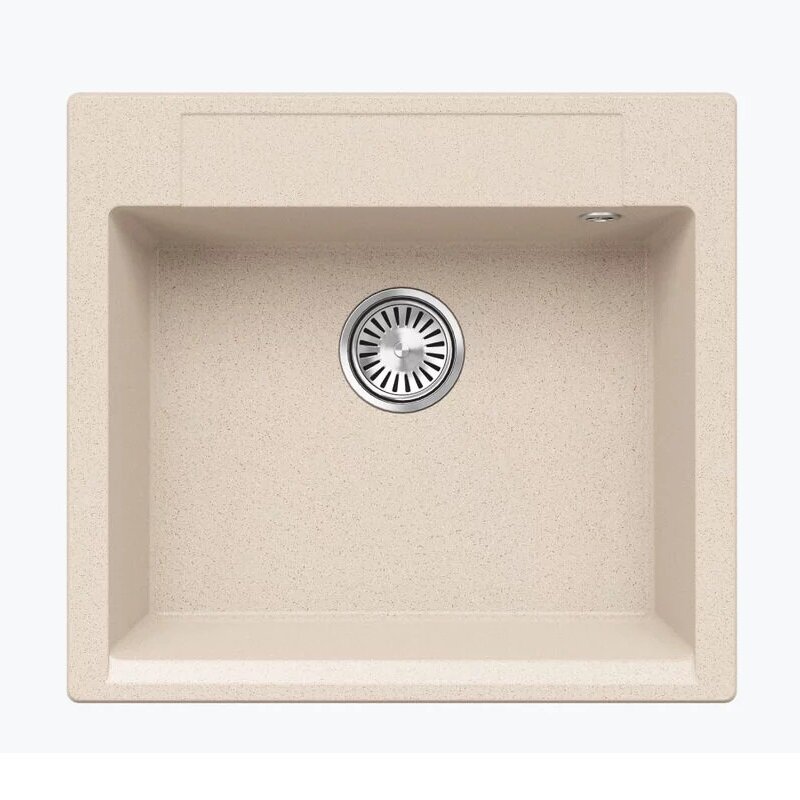 Изображение товара Кухонная мойка Polygran Argo-560 56 см искусственный камень бежевый