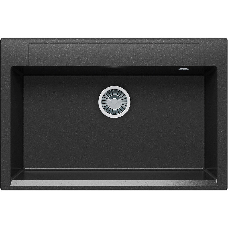 Изображение товара Кухонная мойка Polygran Argo-760 №16 575882, 76 см, искусственный камень, черный