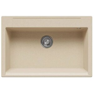 Изображение товара Кухонная мойка Polygran Argo-760 из искусственного камня бежевый 76 см