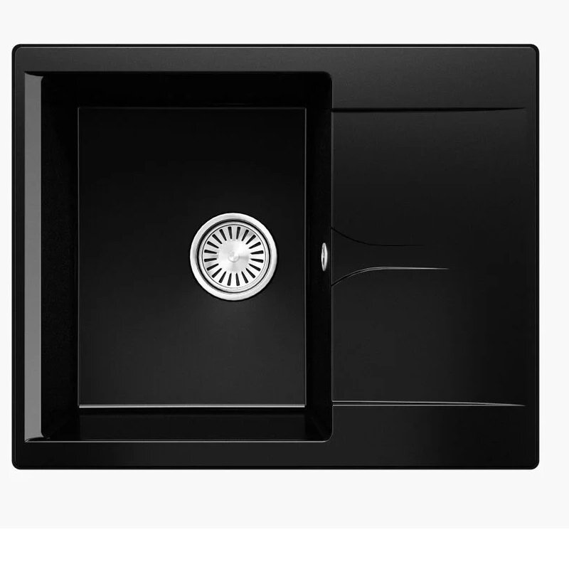 Изображение товара Кухонная мойка Polygran Gals-620 62 см искусственный камень черный