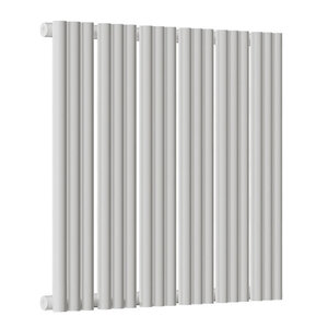 Изображение товара Радиатор стальной трубчатый Empatiko Takt S1-712-500 Cream Grey, ширина 71.2 см, высота 53.6 см, 18 секций, боковое подключение, кремовый серый