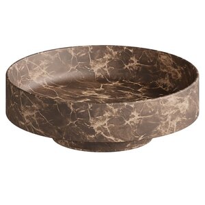 Изображение товара Раковина Boheme Corian 801-ED, 40 см накладная, цвет коричневый