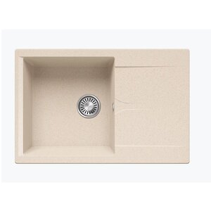 Изображение товара Кухонная мойка Polygran Gals-760 № 327 855021, 76 см, искусственный камень, кремовый