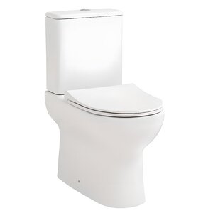 Изображение товара Унитаз-компакт Gural VIT Compact, KO06KLZ00&KO02RZV00, крышка-сиденье Slim микролифт, белый