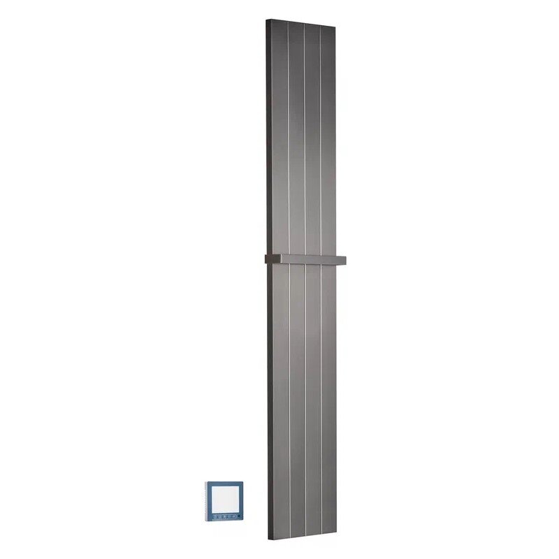 Изображение товара Электрический полотенцесушитель Boheme Flat 725-GM, антрацит, нержавеющая сталь