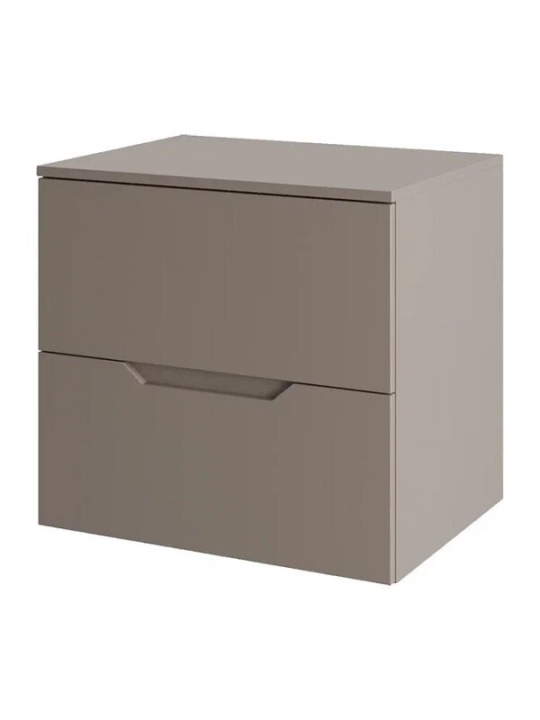 Изображение товара Подвесная тумба под раковину Orange Line 60 см с ящиками Soft Touch Германия