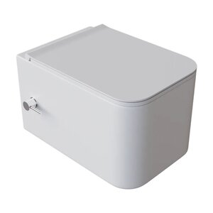 Изображение товара Унитаз подвесной Boheme Mane с функцией биде и микролифтом белый