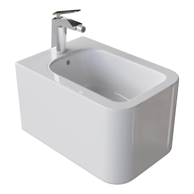 Изображение товара Подвесное биде Boheme Mane 970-BDT-W белый глянцевый из фаянса