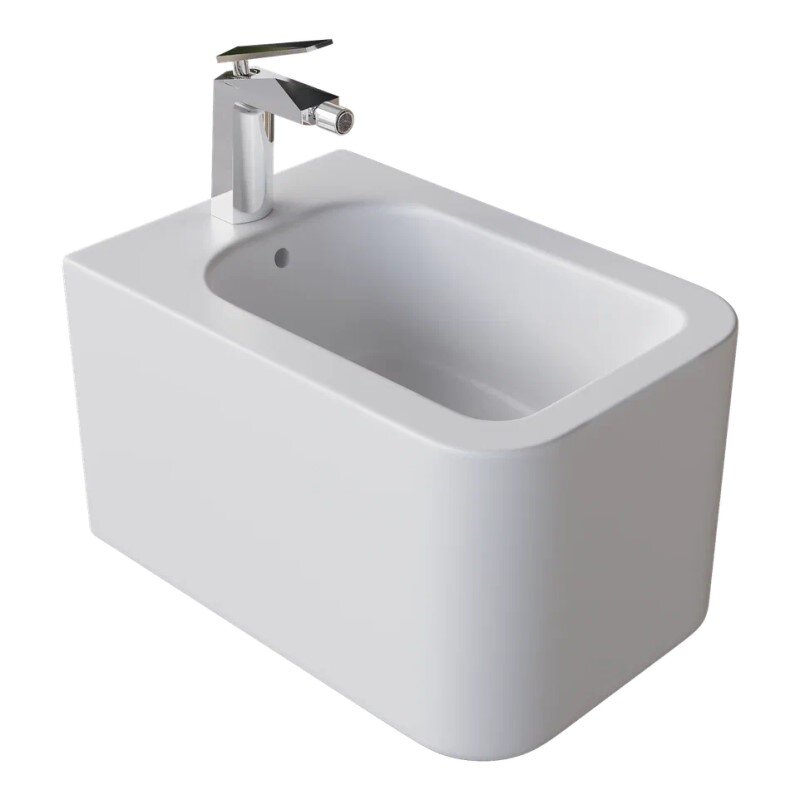 Изображение товара Подвесное биде Boheme Mane 970-BDT-MW матовое белое 350x520 мм