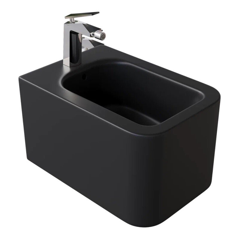 Изображение товара Биде подвесное Boheme Mane 970-BDT-B, черный матовый цвет