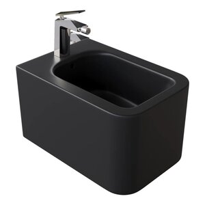 Изображение товара Биде подвесное Boheme Mane 970-BDT-B, черный матовый цвет