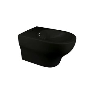 Изображение товара Подвесное биде Boheme Fiore 978-BIDET-B черный матовый размер 360x530 мм