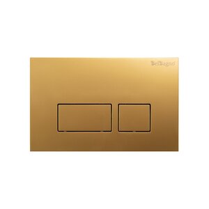 Изображение товара Клавиша смыва BelBagno BB043ORO.MAT, механическая, цвет золото матовое