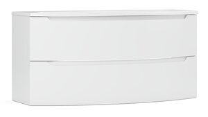 Изображение товара Тумба под раковину Belux Ганновер НП 120-02, 4810924282439, 120 см, подвесная, белый глянцевый