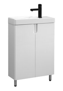 Изображение товара Тумба под раковину Belux Даллас Н 55 белый глянец, подвесная