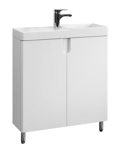 Изображение товара Тумба под раковину Belux Даллас Н 70, 4810924288431, 70 см, подвесная, белый глянцевый