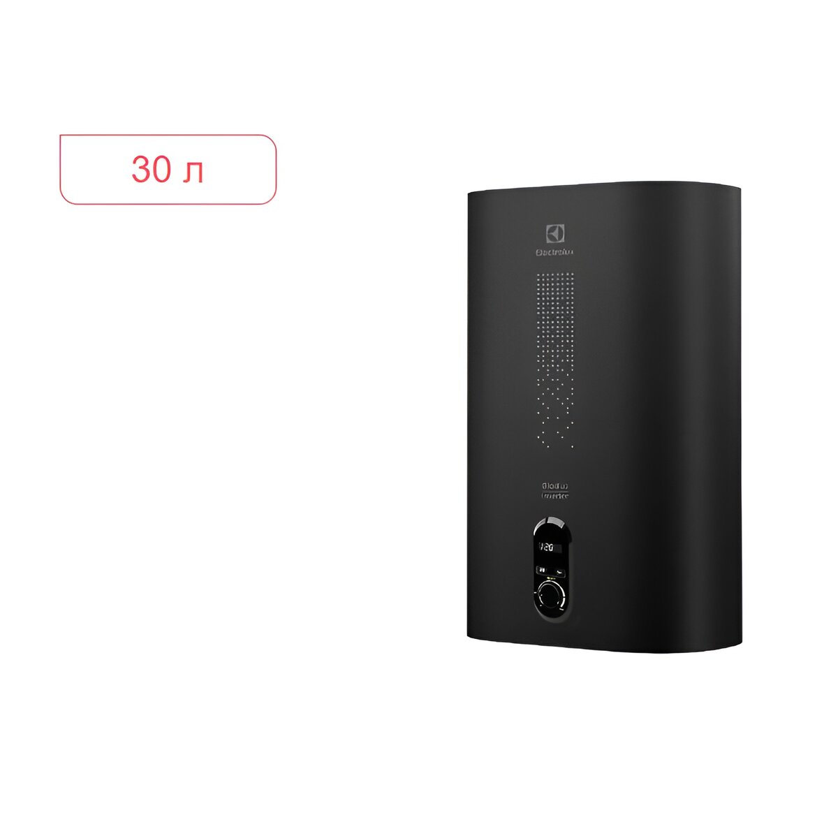 Изображение товара Водонагреватель электрический накопительный  Electrolux EWH 30 Gladius Inverter Grafit, НС-1595173, 30 литров, 2 кВт, однофазный, черный графитовый     