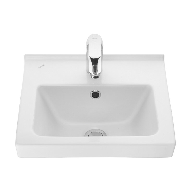 Изображение товара Раковина Santeri Визит 1.3117.7.S00.11B.0 подвесная белая 40.5 см