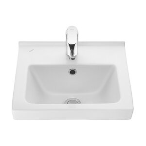 Изображение товара Раковина Santeri Визит 1.3117.7.S00.11B.0 подвесная белая 40.5 см