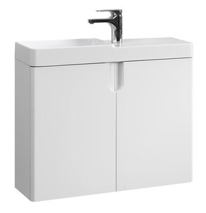 Изображение товара Тумба под раковину Belux Даллас НП 70, 4810924288486, 70 см, подвесная, белый глянцевый