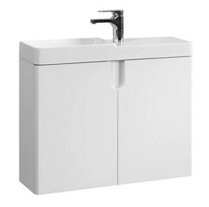 Изображение товара Тумба под раковину Belux Даллас НП 80, 4810924288493, 80 см, подвесная, белый глянцевый