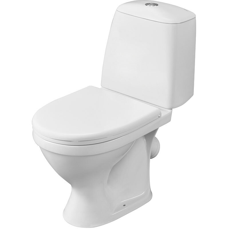 Изображение товара Унитаз-компакт Santeri Соната 1.P201.2.S00.00B.F белый с каскадным смывом