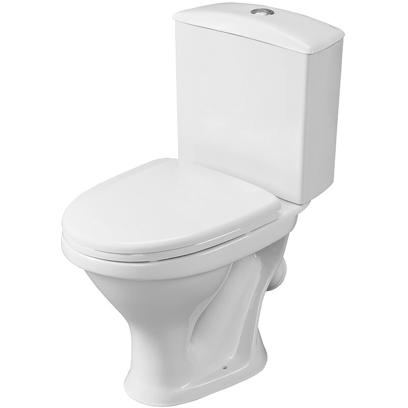 Изображение товара Унитаз-компакт Santeri Вест 1.P201.8.S00.00B.F фарфор газослив стиль каскадный белый