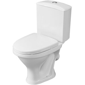 Изображение товара Унитаз-компакт Santeri Вест 1.P201.8.S00.00B.F, крышка-сиденье стандарт, белый