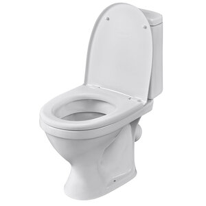 Изображение товара Унитаз-компакт Santeri Прайм стандарт 1.P205.4.S00.00B.F, крышка-сиденье стандарт, белый