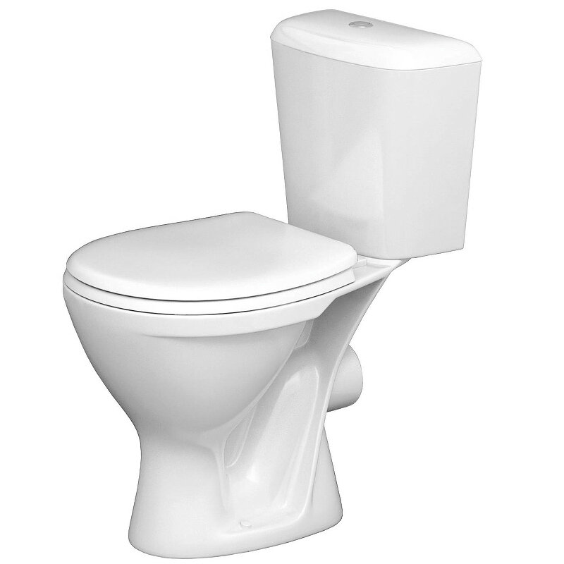 Изображение товара Унитаз-компакт Santeri Pro 1.P215.5.S00.00B.F, крышка-сиденье стандарт, белый Изображение товара Унитаз-компакт Santeri Pro 1.P215.5.S00.00B.F, крышка-сиденье стандарт, белый
