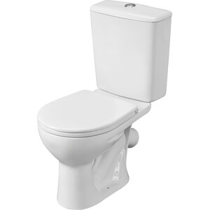 Изображение товара Унитаз-компакт Santeri Орион 1.P400.8.S00.00B.F, крышка-сиденье стандарт, белый
