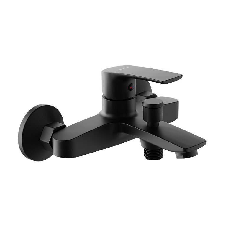 Изображение товара Смеситель Damixa Eclipse 2.0 481000300 для ванны и душа, черный матовый