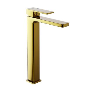 Изображение товара Смеситель для раковины Damixa Gala 530250600, высокий, цвет золото