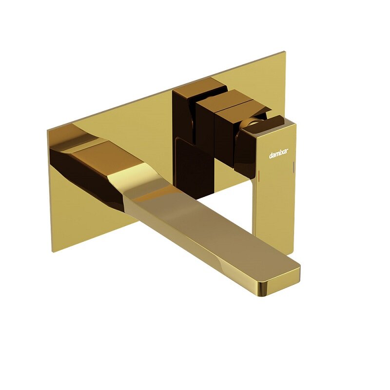 Изображение товара Смеситель для раковины Damixa Gala 530260600 цвет золото встроенный с PVD покрытием