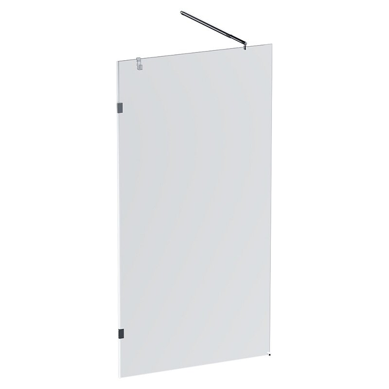 Изображение товара Душевая стенка Am.Pm X-Joy W94UWI-100-F1-MTE 100 см со свободным входом, кронштейн обрезной 120 см, стекло прозрачное, профиль хром матовый Изображение товара Душевая стенка Am.Pm X-Joy W94UWI-100-F1-MTE 100 см со свободным входом, кронштейн обрезной 120 см, стекло прозрачное, профиль хром матовый