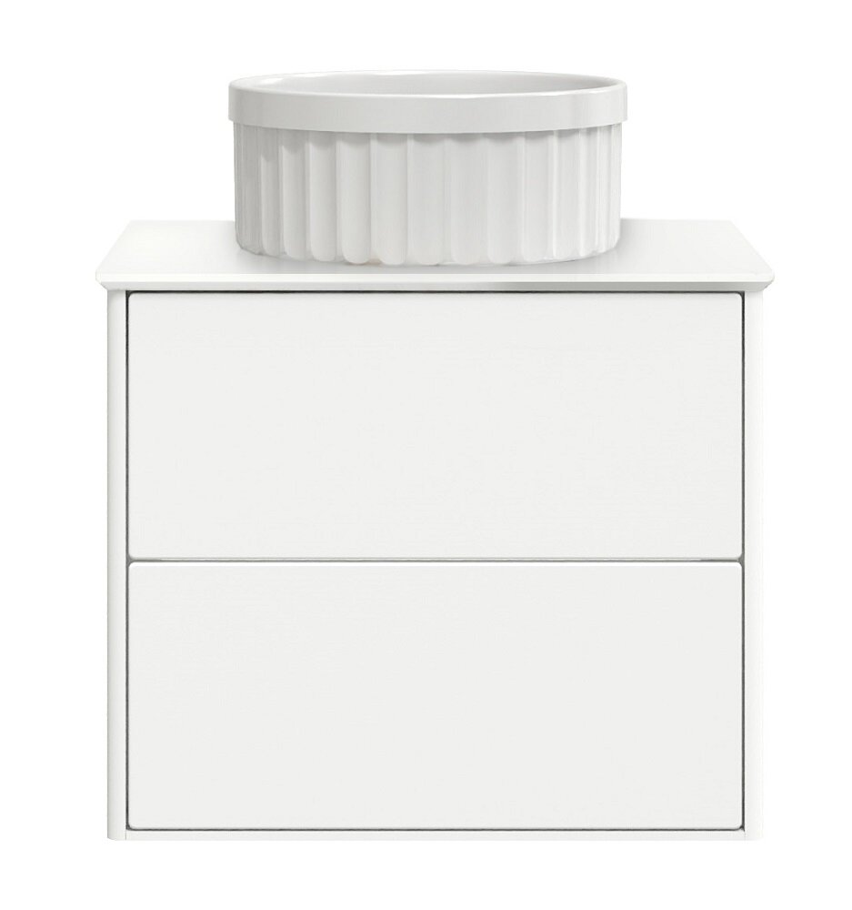 Изображение товара Тумба под раковину Belux Джаз НП 60-02 белый глянец, подвесная, 60 см