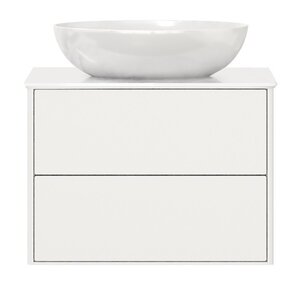 Изображение товара Тумба под раковину Belux Джаз НП 70-02, 4810924283139, 70 см, подвесная, белый глянцевый