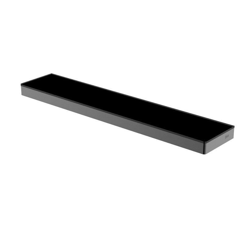 Изображение товара Полка для ванны Black&White Gravity GA-9615GM 50 см латунь и стекло вороненая сталь