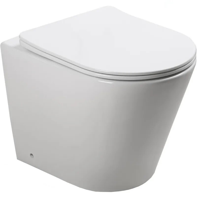 Изображение товара Унитаз приставной безободковый SantiLine SL-5020T с Soft Close и торнадо