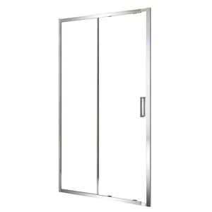 Изображение товара Душевая дверь Black & White Stellar Wind, 7151100, 110-120 см, стекло прозрачное, профиль хром