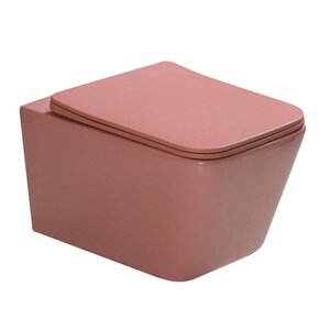 Изображение товара Подвесной безободковый унитаз SantiLine SL-5007P с микролифтом и системой смыва