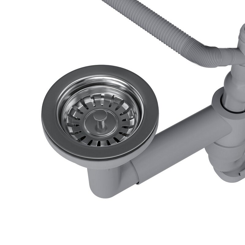 Изображение товара Выпуск для кухонной мойки Reflexion Part RX9003SS из полированной стали