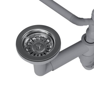 Изображение товара Выпуск для кухонной мойки Reflexion Part RX9003SS, полированная сталь