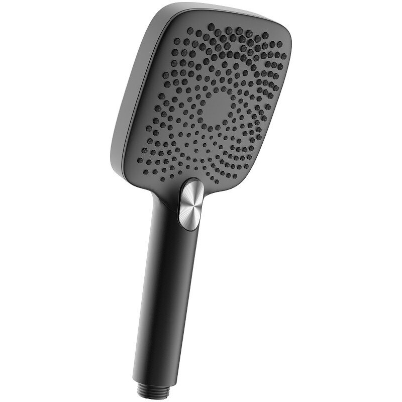 Изображение товара Душевая лейка Lemark LM8129BL с 3 режимами, черный, пластиковая, Чехия