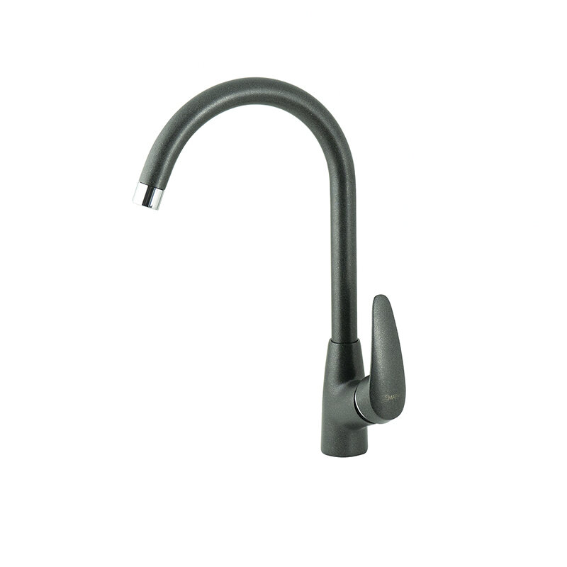 Изображение товара Смеситель для кухонной мойки Lemark Linara LM0405PAN, цвет антрацит