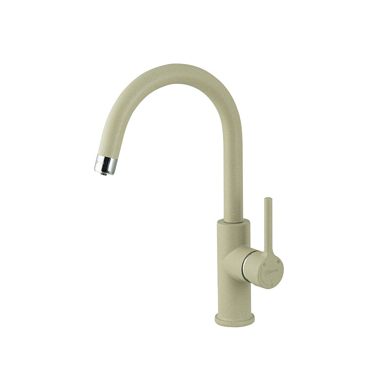 Изображение товара Смеситель для кухонной мойки Lemark Comfort LM3073PBG с подключением к фильтру, бежевый
