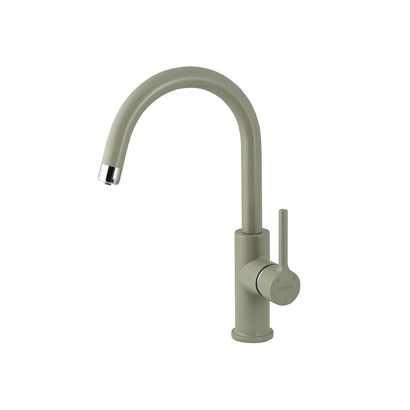 Изображение товара Смеситель для кухонной мойки Lemark Comfort LM3073PGR с подключением к фильтру, грей